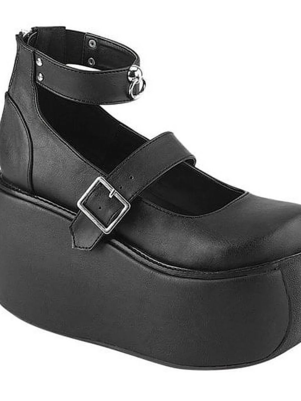 Demonia Violet-32 Platform Mary Jane Shoes